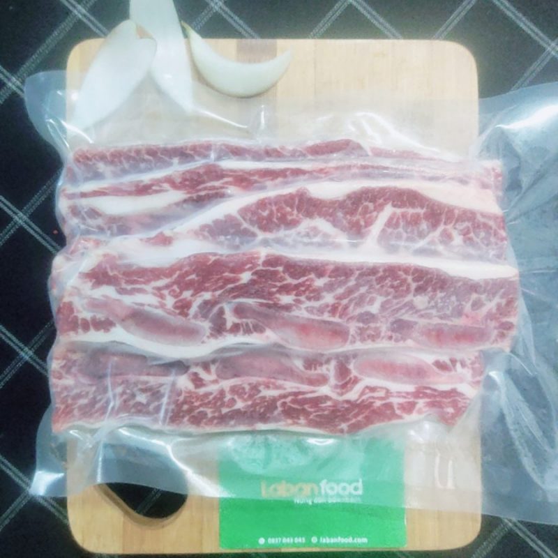 Sườn non bò Mỹ có xương