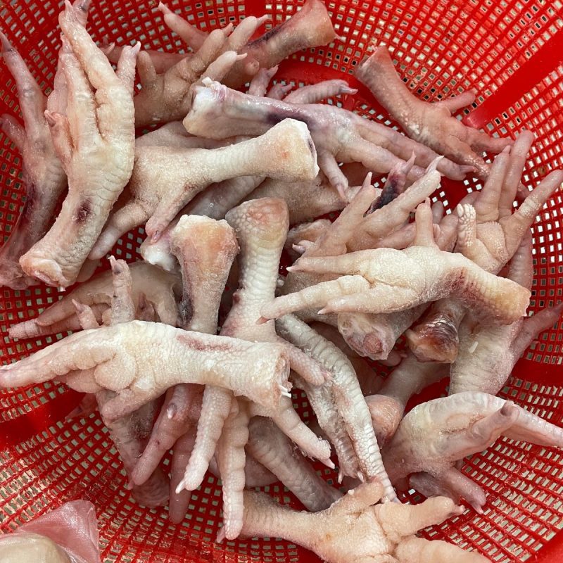 chân gà có xương