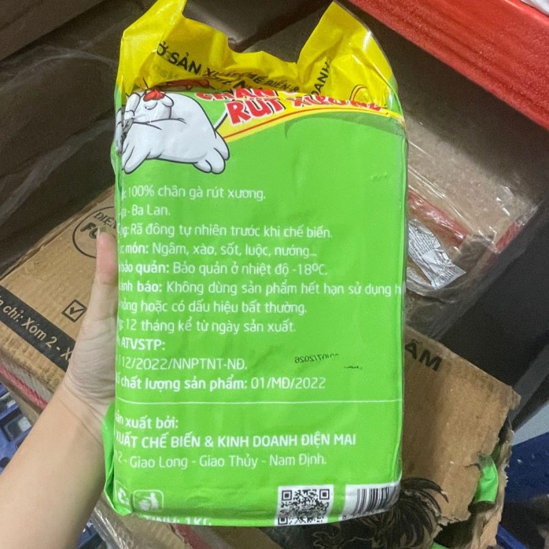 chân gà rút xương