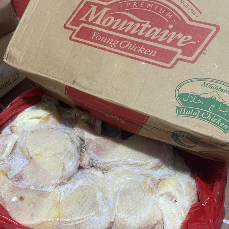 Đùi gà mềm góc tư Mountaire