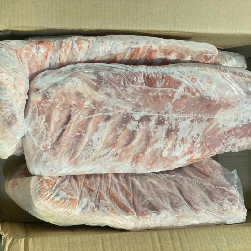 ba chỉ heo Nga không da