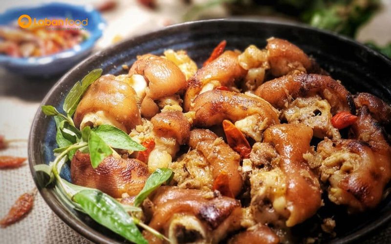 Chân giò giả cầy đổi vị cho bữa cơm gia đình