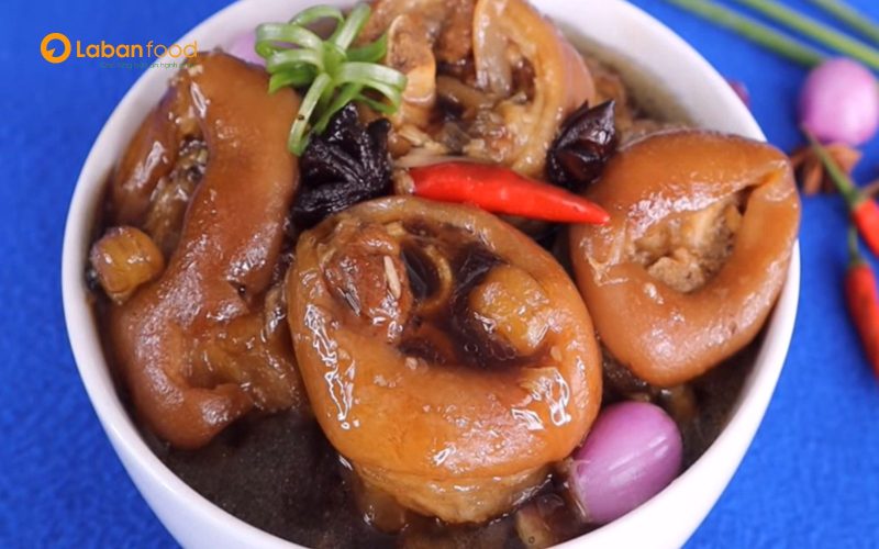 Thử ngay bắp giò heo tương đâu, món ngon chế biến từ thịt chân giò lợn