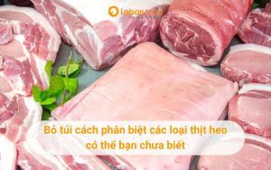 Các loại thịt heo