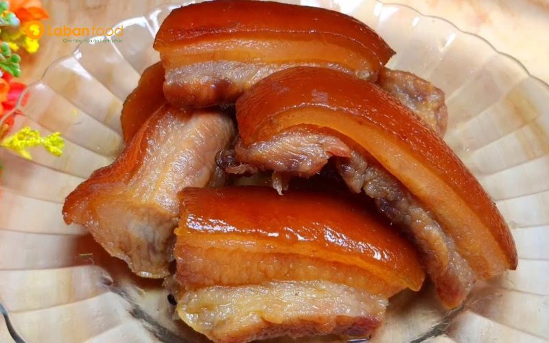 Món ngon từ thịt lợn ba chỉ ngâm nước mắm