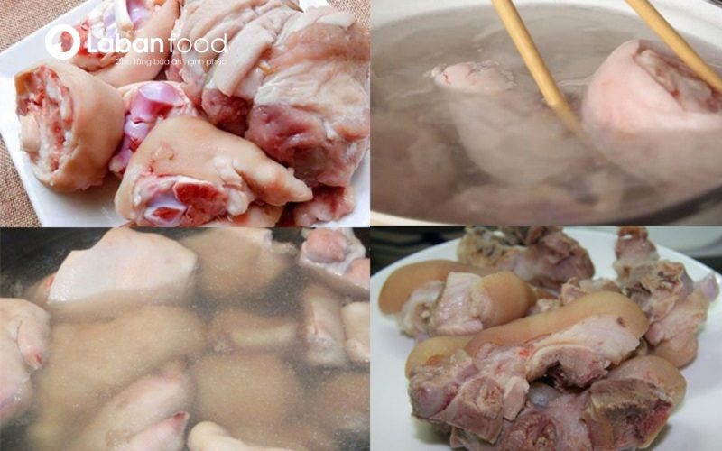 Cách sơ chế bắp giò heo sạch sẽ và khử mùi hôi