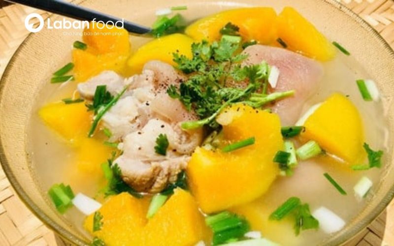 Bắp giò hầm đu đủ