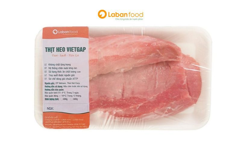 thịt heo có bao nhiêu loại