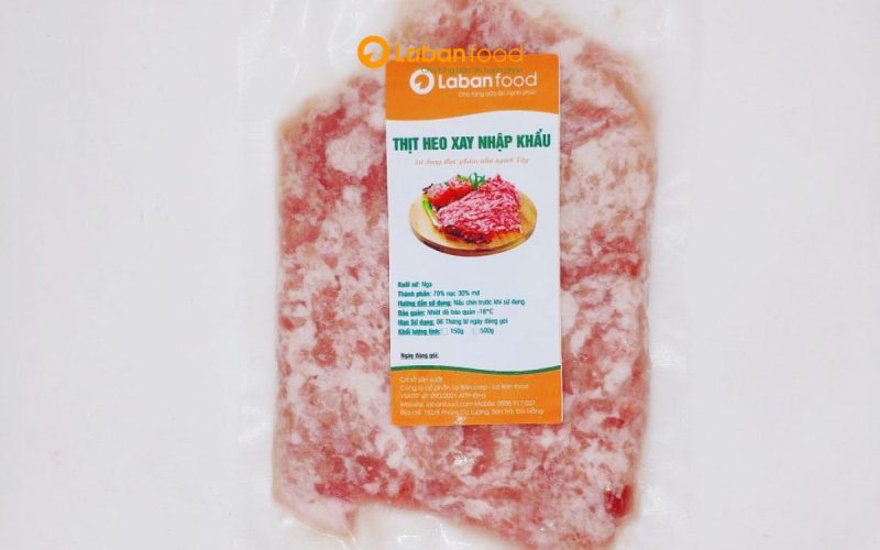 Các loại thịt heo dù là phần nào, thịt tại La Bàn Food luôn đạt chuẩn chất lượng