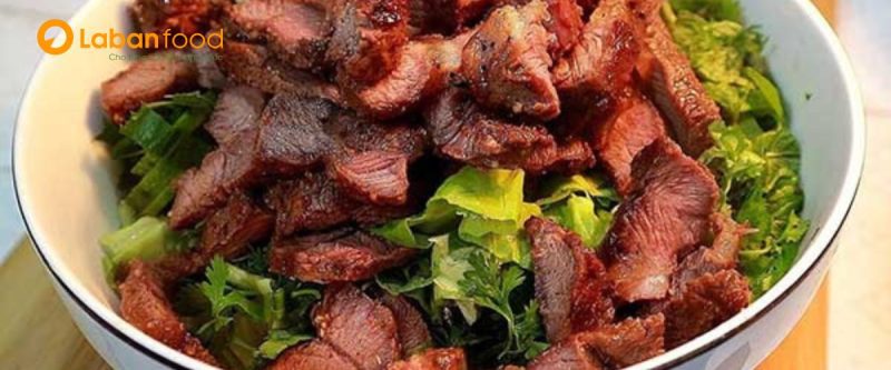 chế biến lõi vai bò