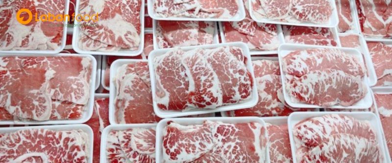 Thịt bò Úc nhập khẩu được bảo quản và có quy trình vận chuyển hiện đại