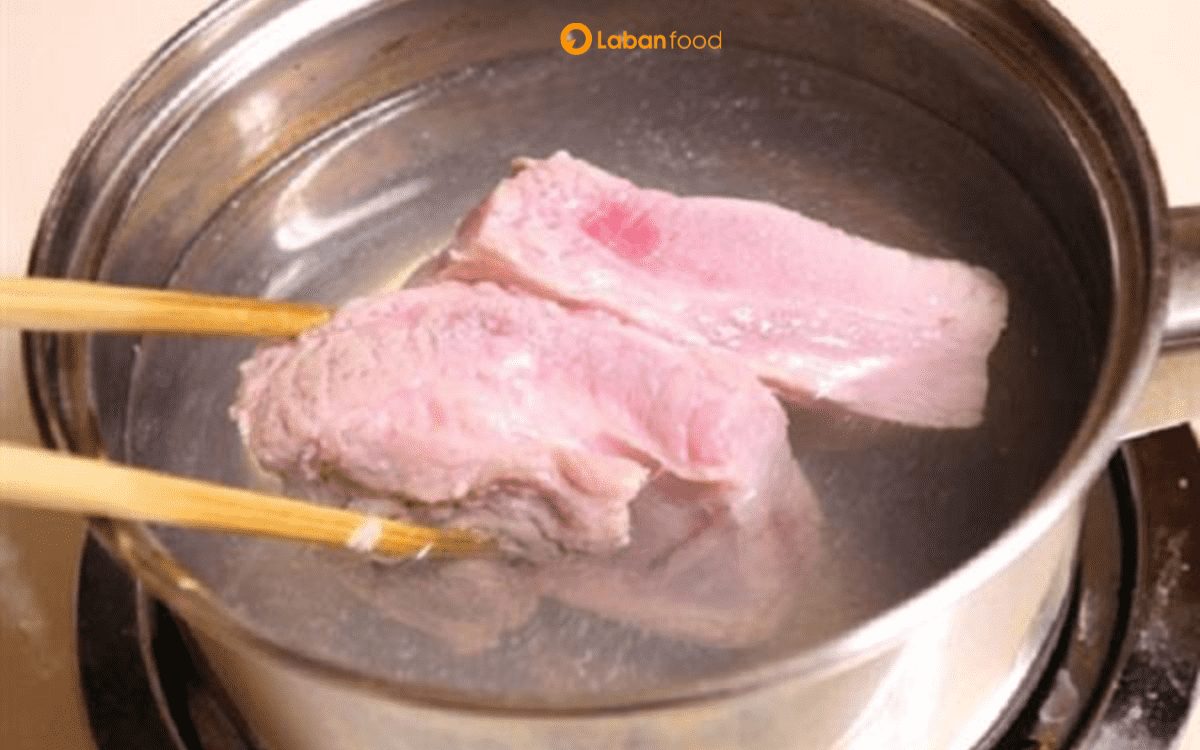 rã đông thịt heo