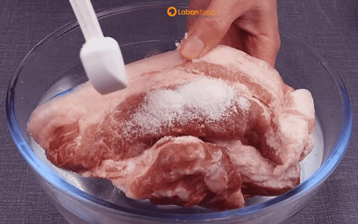 rã đông thịt heo