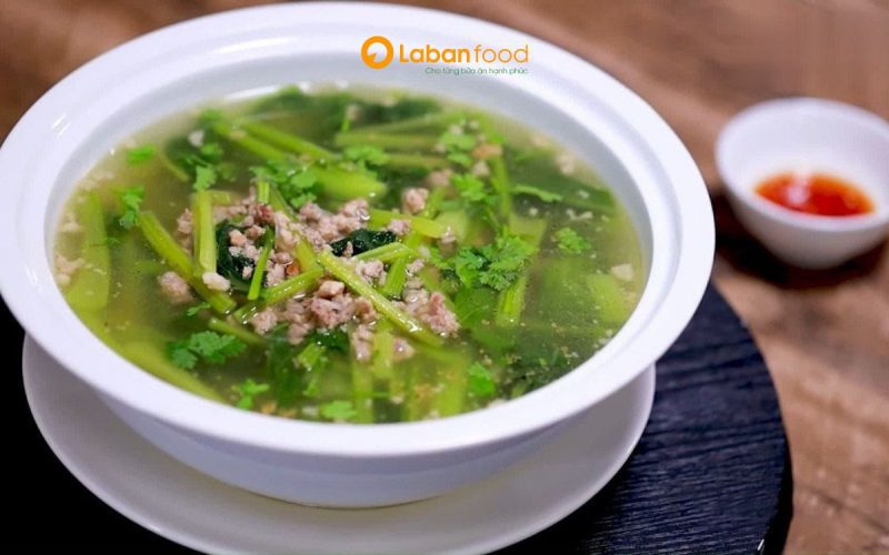 Thịt bò xay nấu canh gì