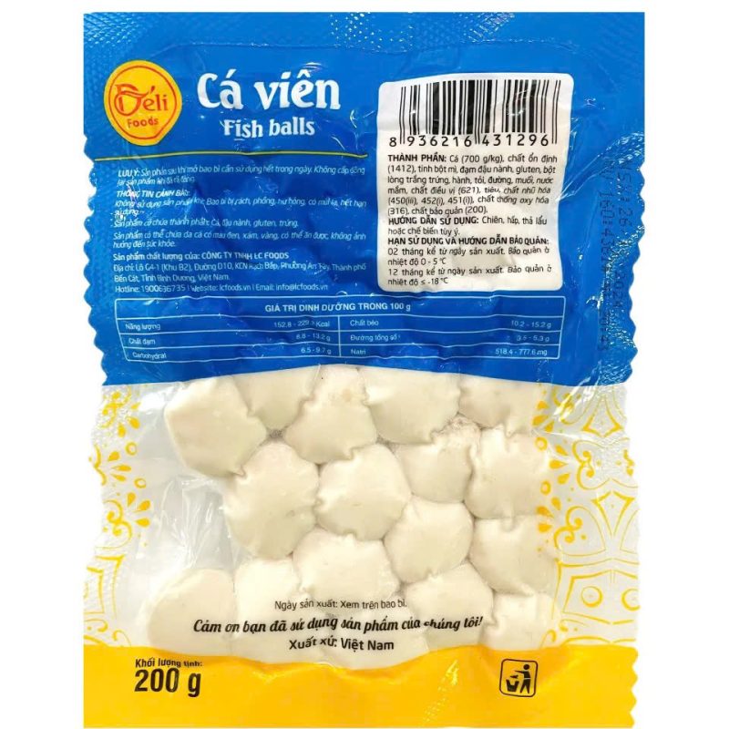 cá viên LC foods