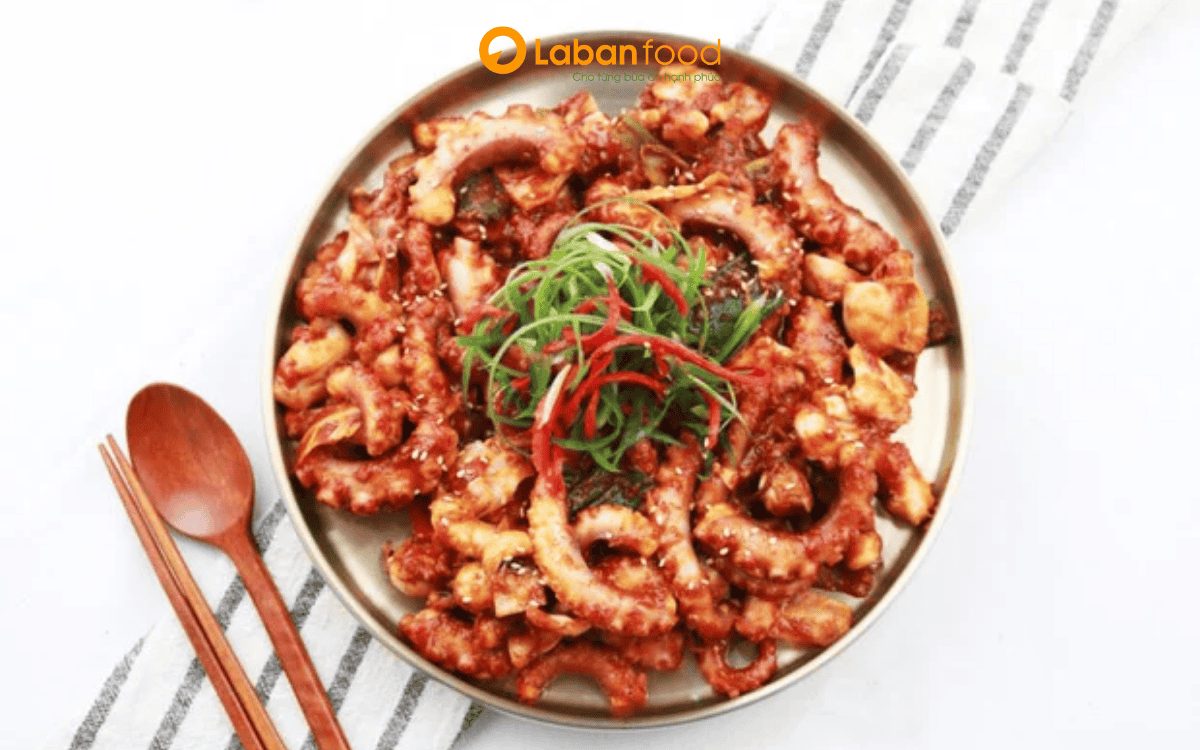 cách chế biến râu bạch tuộc đông lạnh