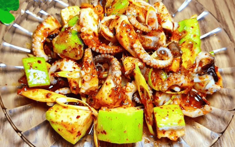 cách chế biến râu bạch tuộc đông lạnh