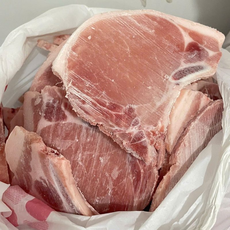 Cốt lết heo cắt sẵn
