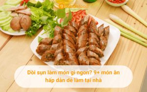 dồi sụn làm món gì ngon