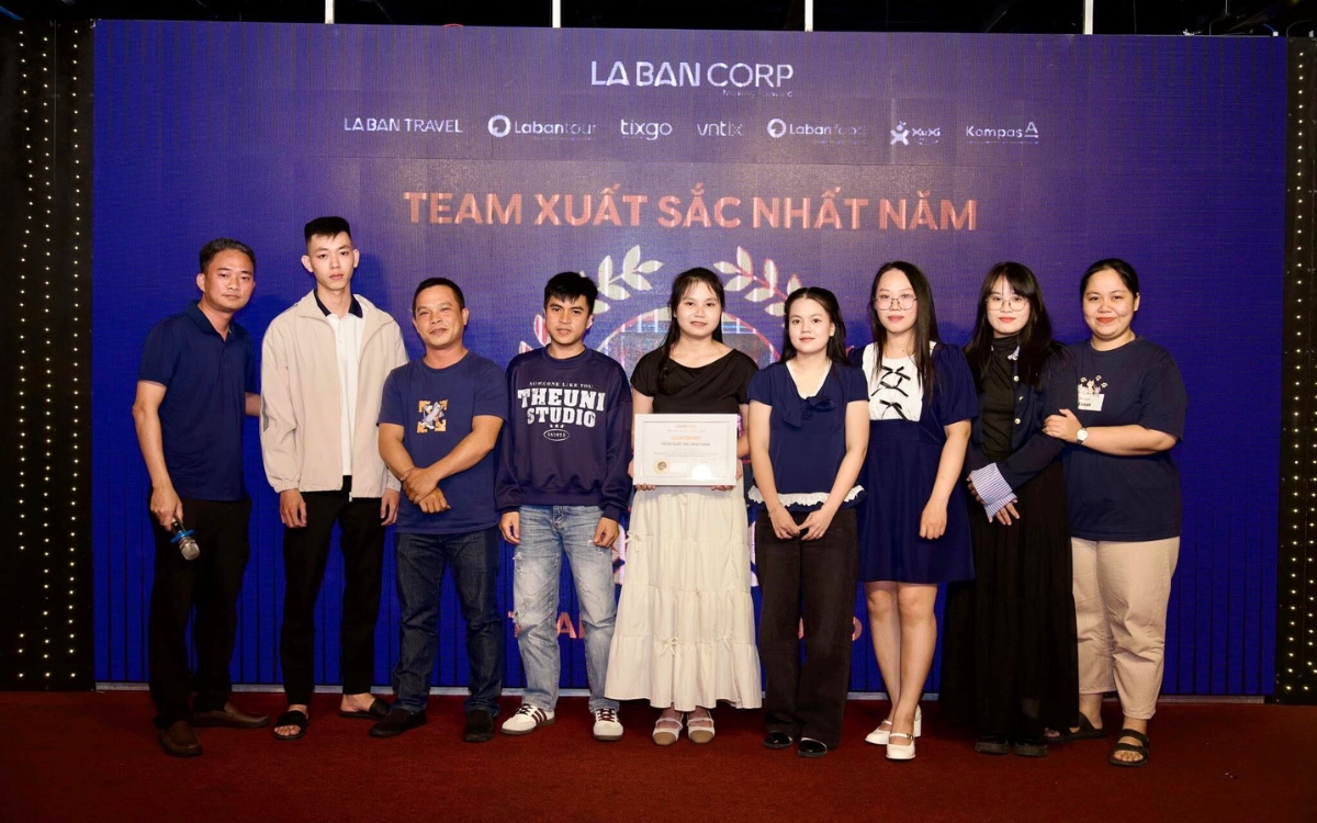 La Bàn Food đạt danh hiệu "Team xuất sắc nhất năm" trong YEP 2025 