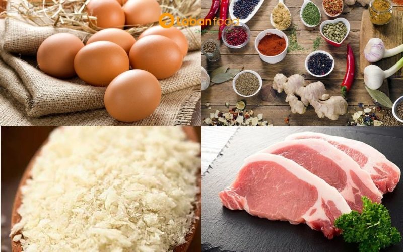 thịt heo cốt lết chiên xù