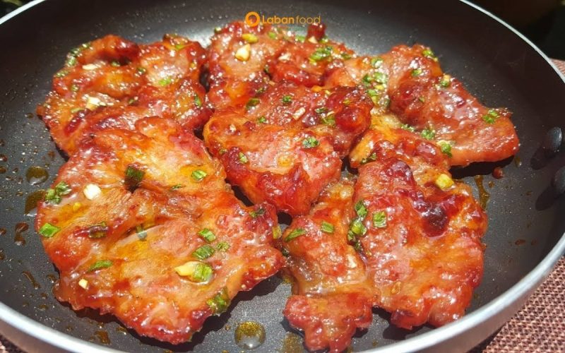 thịt thăn lợn chiên giòn