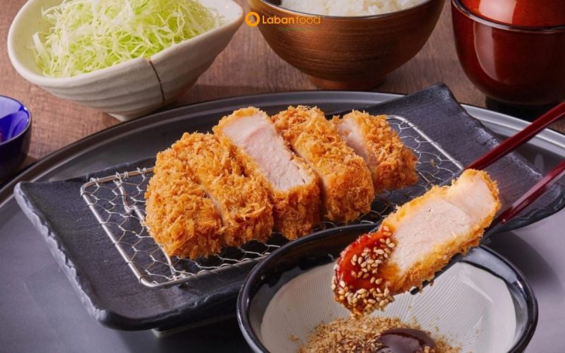 thịt thăn chiên xù