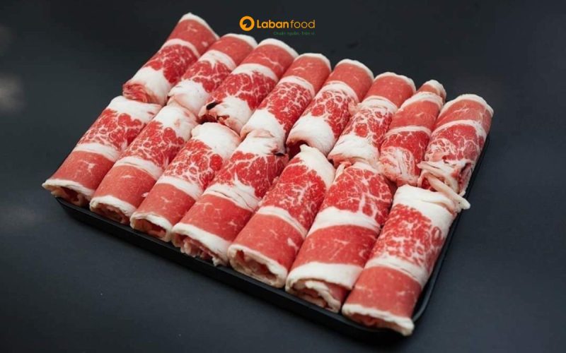 ba chỉ bò nướng BBQ