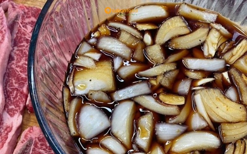 thịt bò ba chỉ nướng