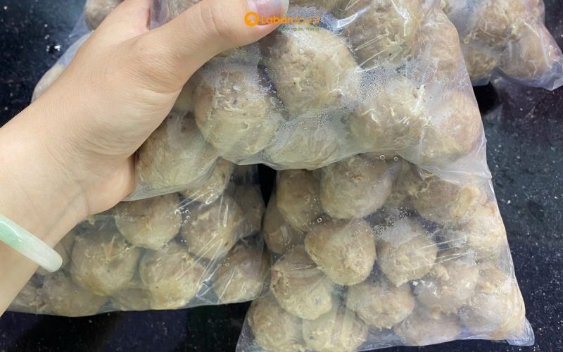 cách làm bò viên bằng thịt xay sẵn