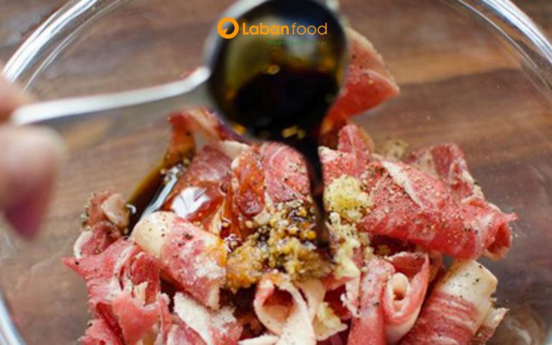 cách xào ba chỉ bò mỹ