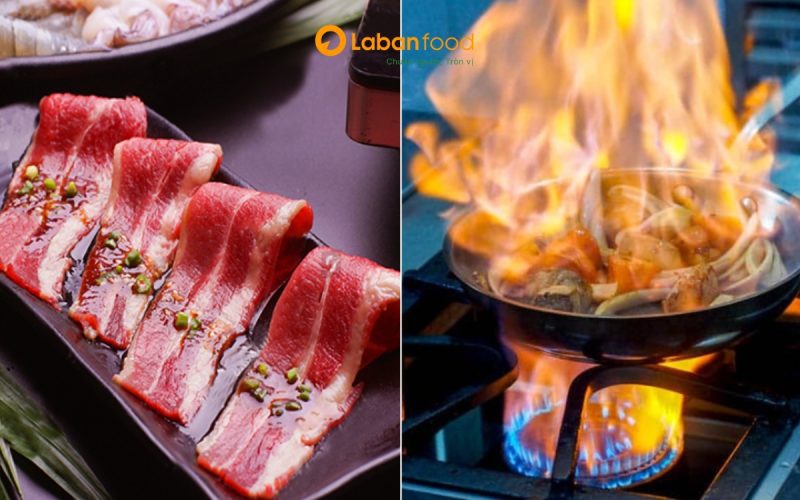 cách xào ba chỉ bò mỹ