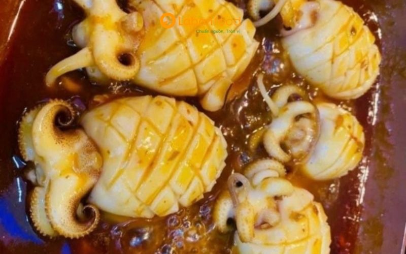 mực nang nút làm món gì ngon