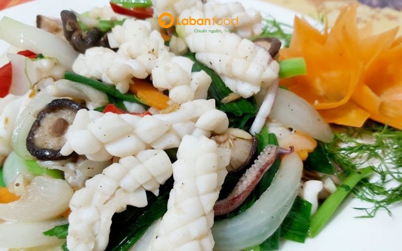 mực nang nút làm món gì ngon