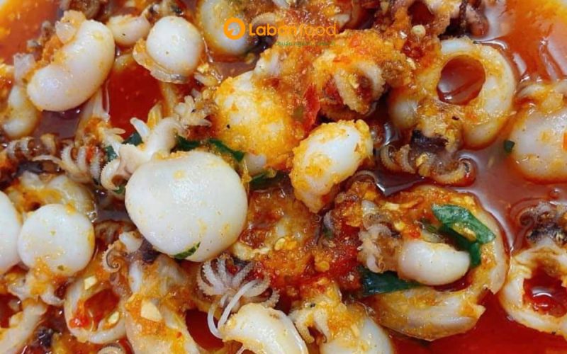 mực nang nút làm món gì ngon