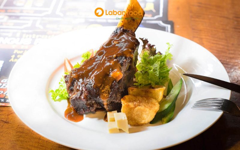 sườn bò mỹ sốt tiêu đen