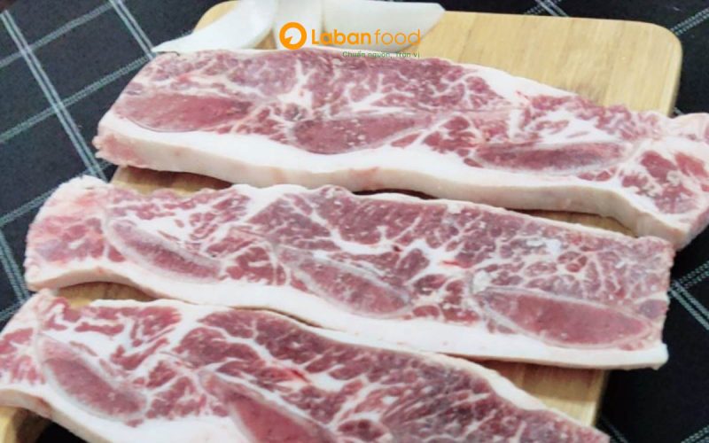 sườn bò mỹ sốt tiêu đen