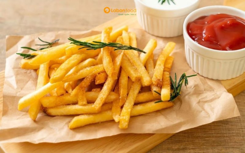 thịt bò lúc lắc khoai tây chiên