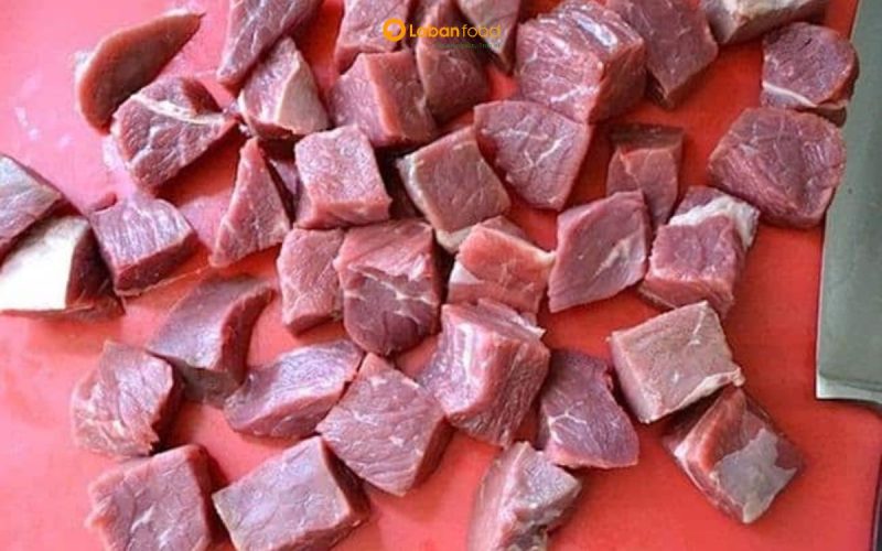 thịt bò lúc lắc ớt chuông