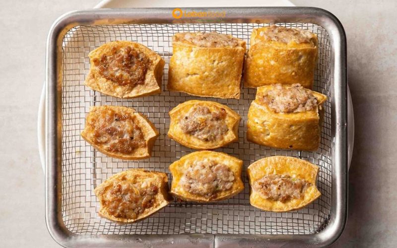 thịt bò xay chiên