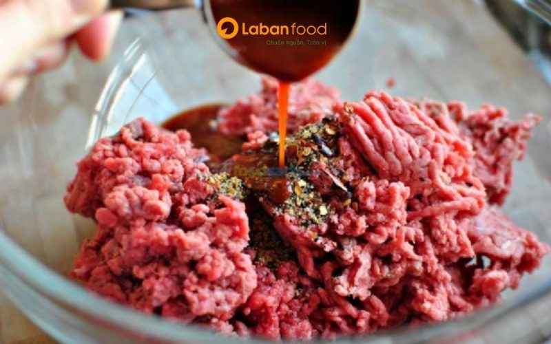 thịt bò xay sốt cà chua