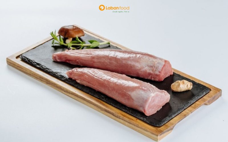 thịt thăn áp chảo