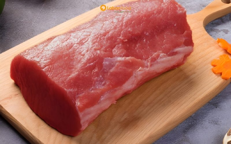thịt thăn heo áp chảo