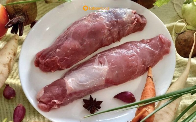 thịt thăn heo nướng