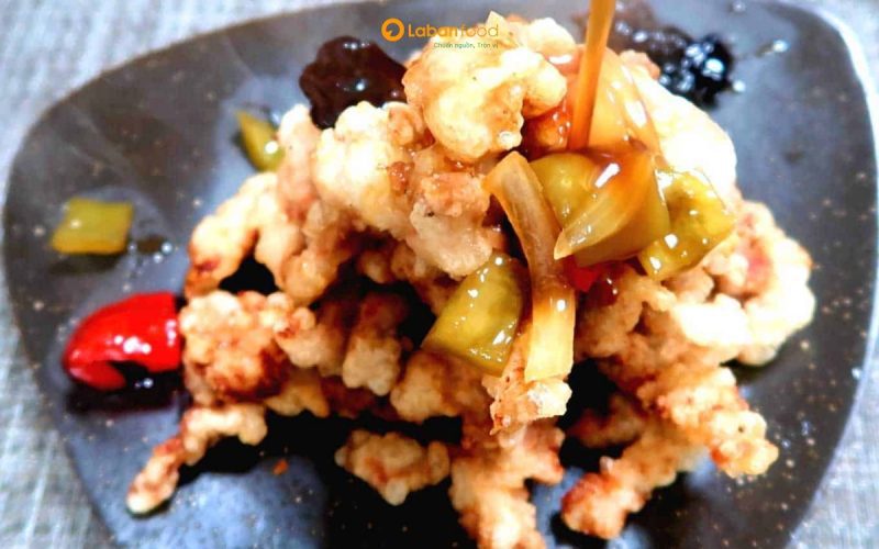 thịt thăn heo xào chua ngọt