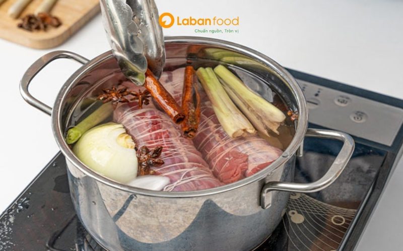 cách làm bắp trâu ngâm mắm