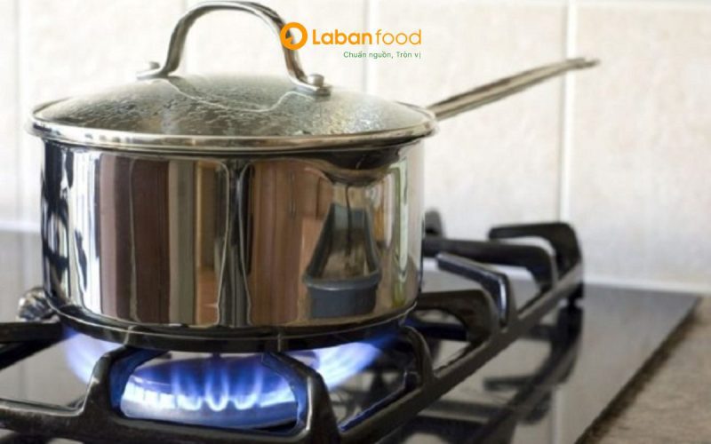 bắp trâu luộc mắm