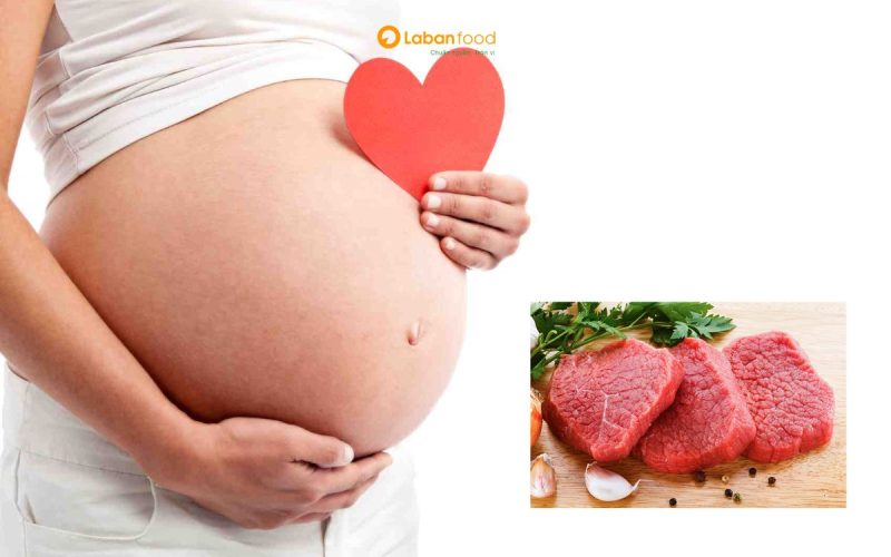 bầu 3 tháng đầu ăn thịt trâu được không