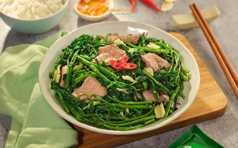 bầu có ăn được thịt trâu không