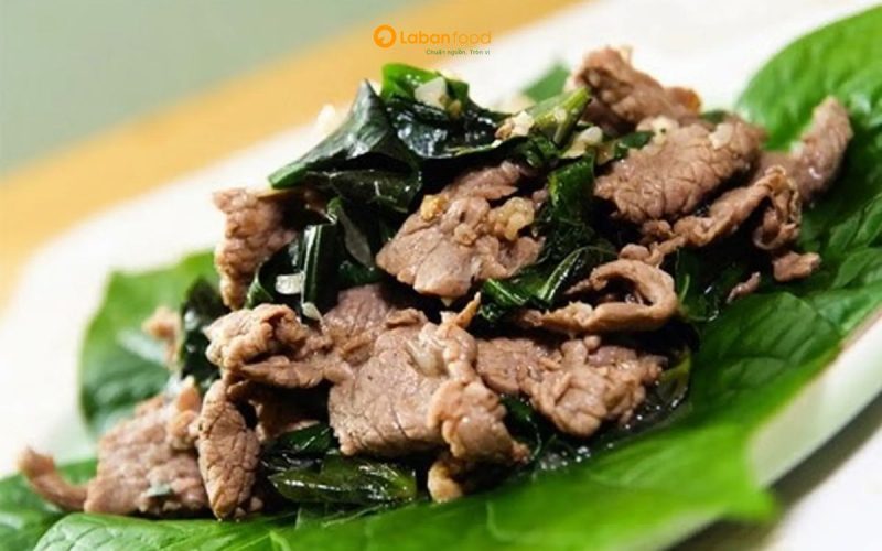 bầu có ăn được thịt trâu không